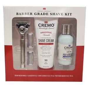 Luxury Shaving Kit Cremo Barber Grade Shave Kit Mens Christmas Gifts Sha…